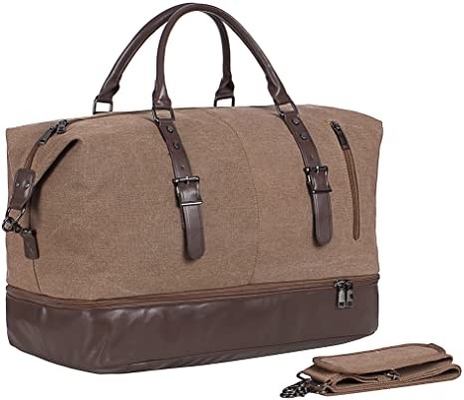 Duffel Totes τσαντών Weekender καμβά αδιάβροχη ολονύκτια κυλώντας τσάντα