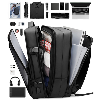 Ελαφριά τσάντα lap-top ατόμων USB 17inch σακιδίων πλάτης lap-top της Οξφόρδης πολυεστέρα