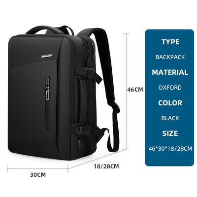 Ελαφριά τσάντα lap-top ατόμων USB 17inch σακιδίων πλάτης lap-top της Οξφόρδης πολυεστέρα