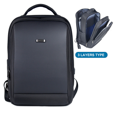 18inch υπαίθριο αδιάβροχο σακίδιο lap-top ατόμων σακιδίων πλάτης USB επιχειρησιακών lap-top