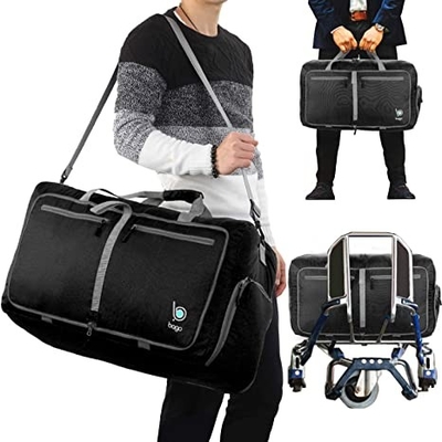 Πτυσσόμενο Duffel τσαντών 60l αθλητικού Duffle σακίδιο πλάτης για ελαφρύ αδιάβροχο ανδρών γυναικών