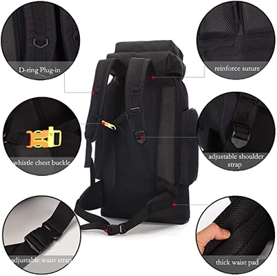 70l αδιάβροχο ταξίδι Daypack σακιδίων Molle σακιδίων πλάτης πεζοπορίας στρατοπέδευσης